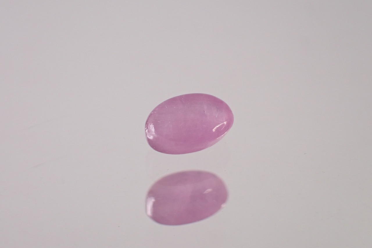 非加熱ピンクサファイア　0.38ct　 [D7-29]
