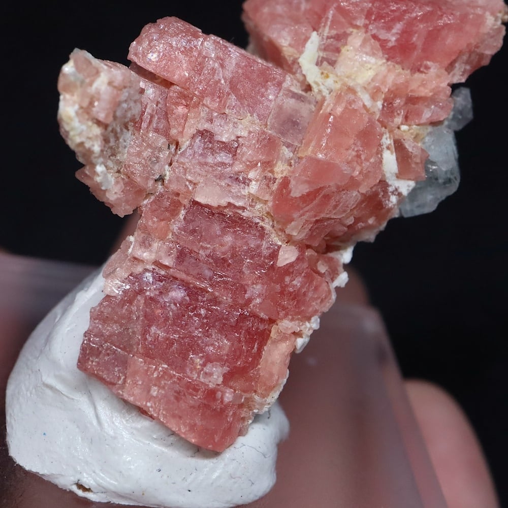 ロードクロサイト インカローズ 菱マンガン鉱 27.9g RDCT042 鉱物 原石