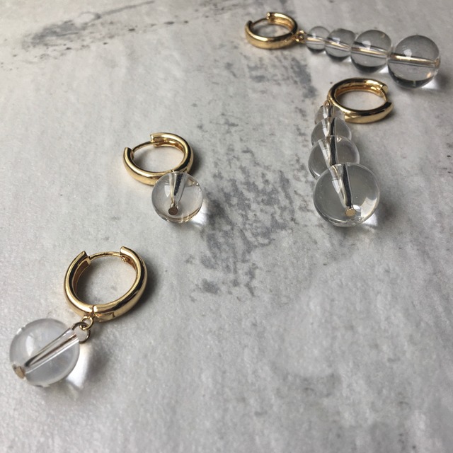 clear bowl hoop pierce