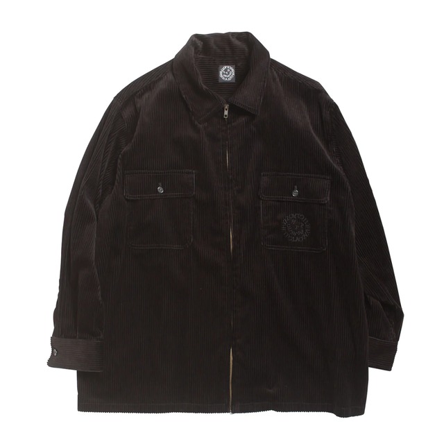 SAYHELLO　cpo-zip shirts jacket(black)