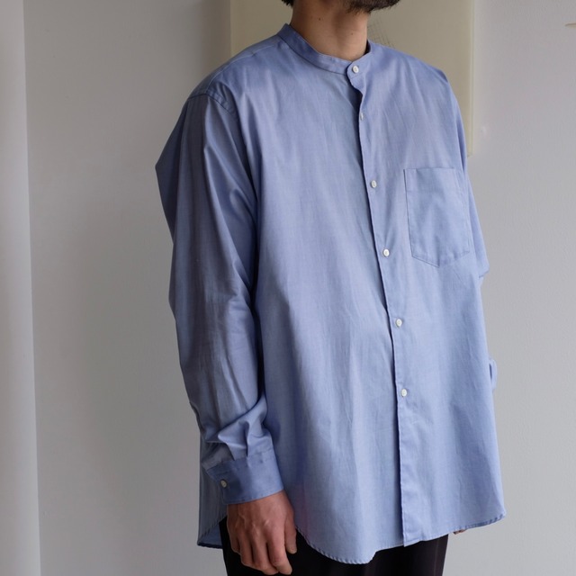 holk / stand shirt［SAX］