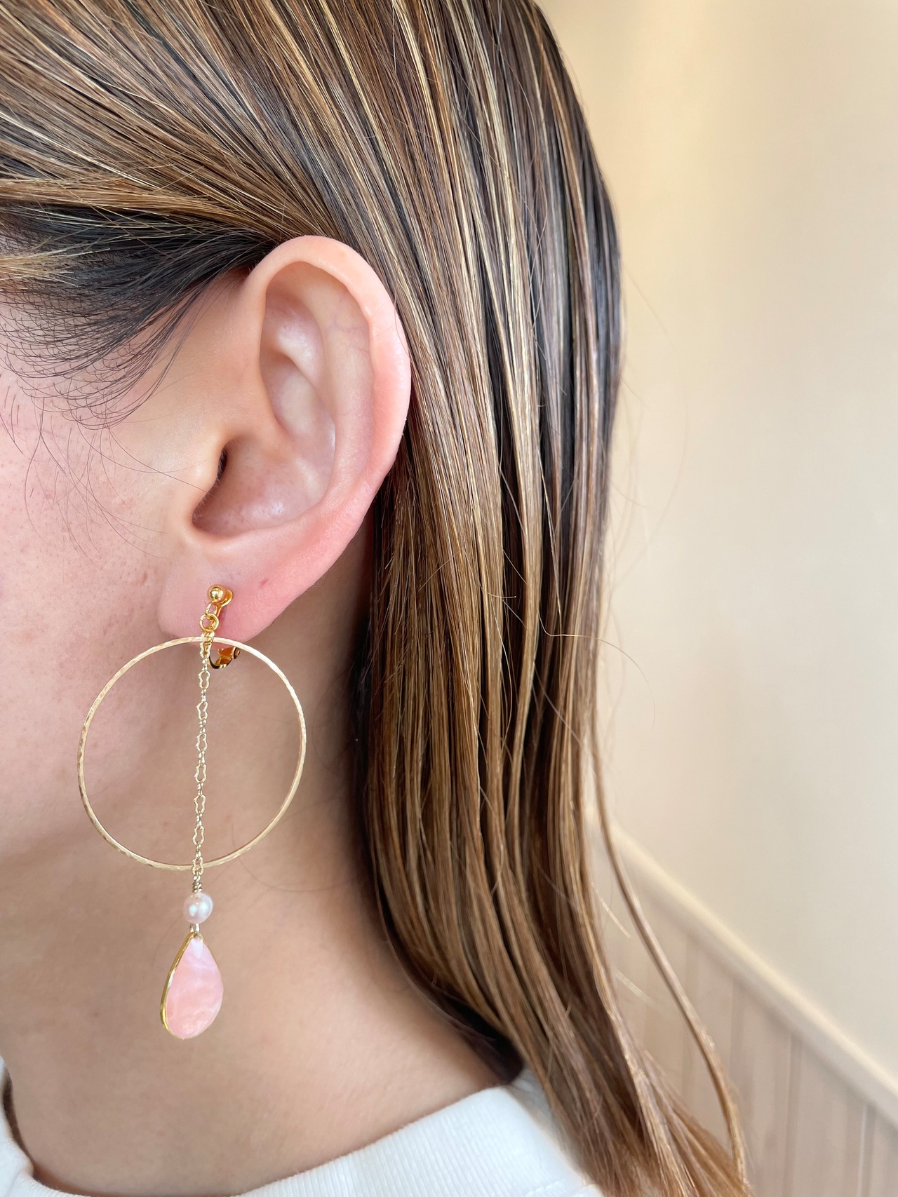 海洋プラスチック・ロングイヤリング LER-01