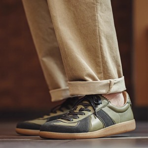 Chic Retro Bi-Color Sneaker【G0721】