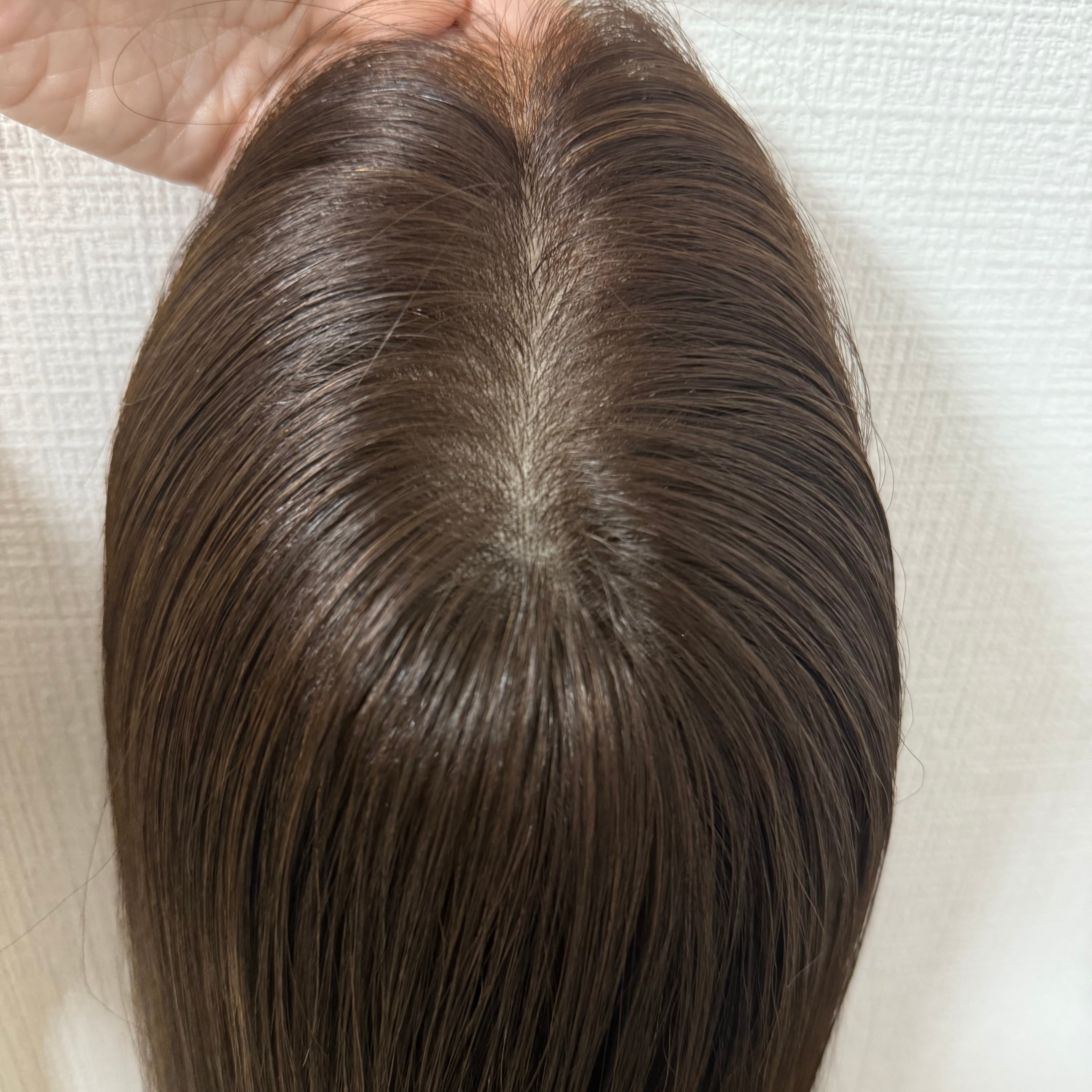 3DウィッグPlus 未カット 50cm ナチュラルブラウン系 百合子ウィッグ