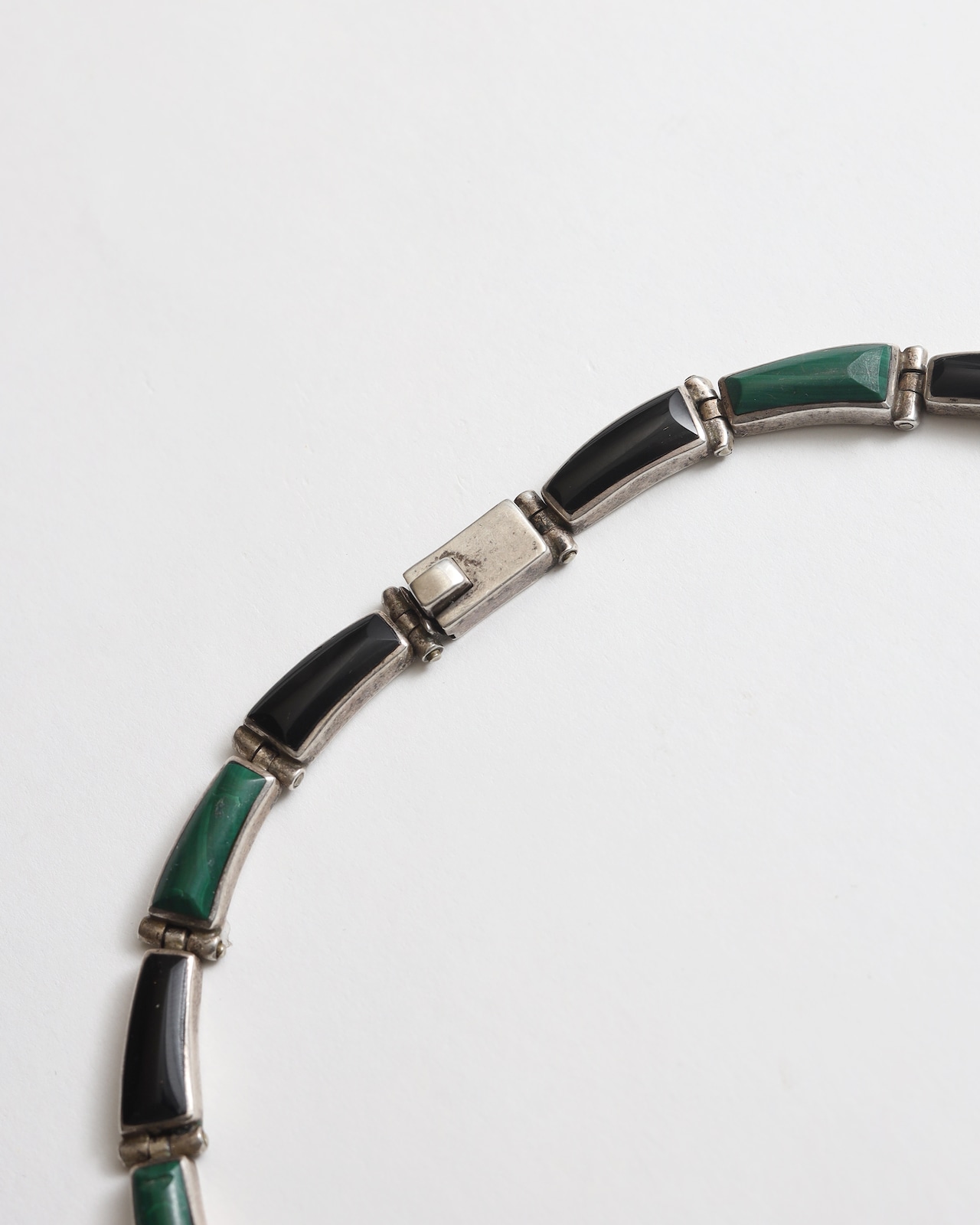 1980-90's Mexican Silver / Thunder Crest Necklace