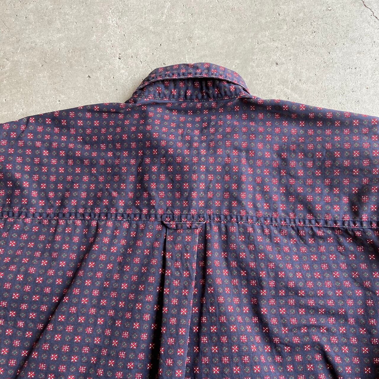 90年代 CHAPS Ralph Lauren チャップス ラルフローレン 総柄 長袖