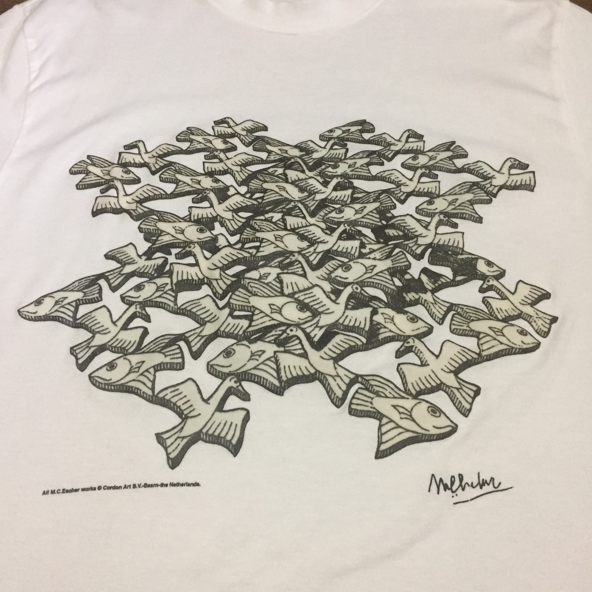 90s M.C.ESCHER ハウステンボスTシャツ | 7010grindclothing
