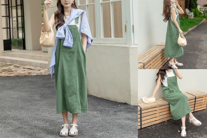 宅配便】ジャンパースカート／pants453 | DAY CLOSET