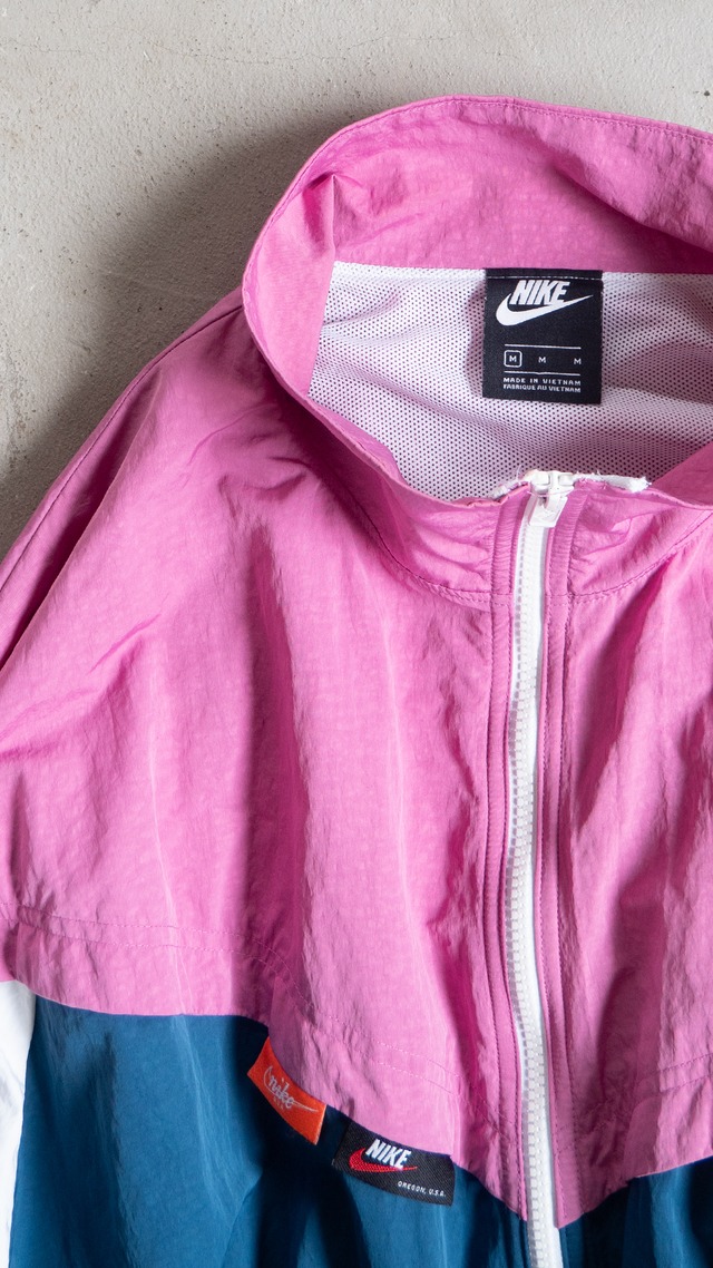 "NIKE" used Windbreaker long jacket