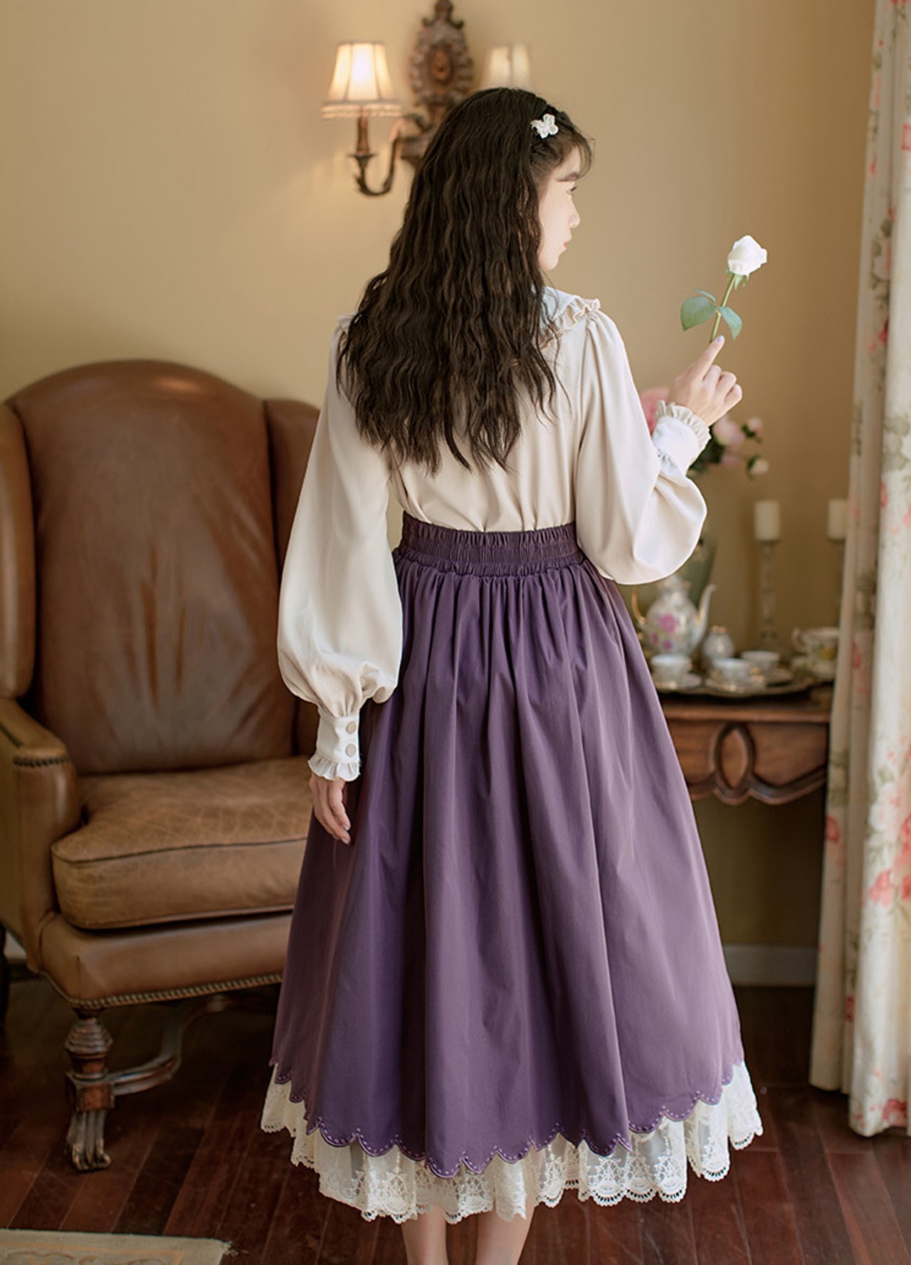 Once upon a time〜おとぎ話のコルセットスカート&ブラウスセットⅠ〜 M25207