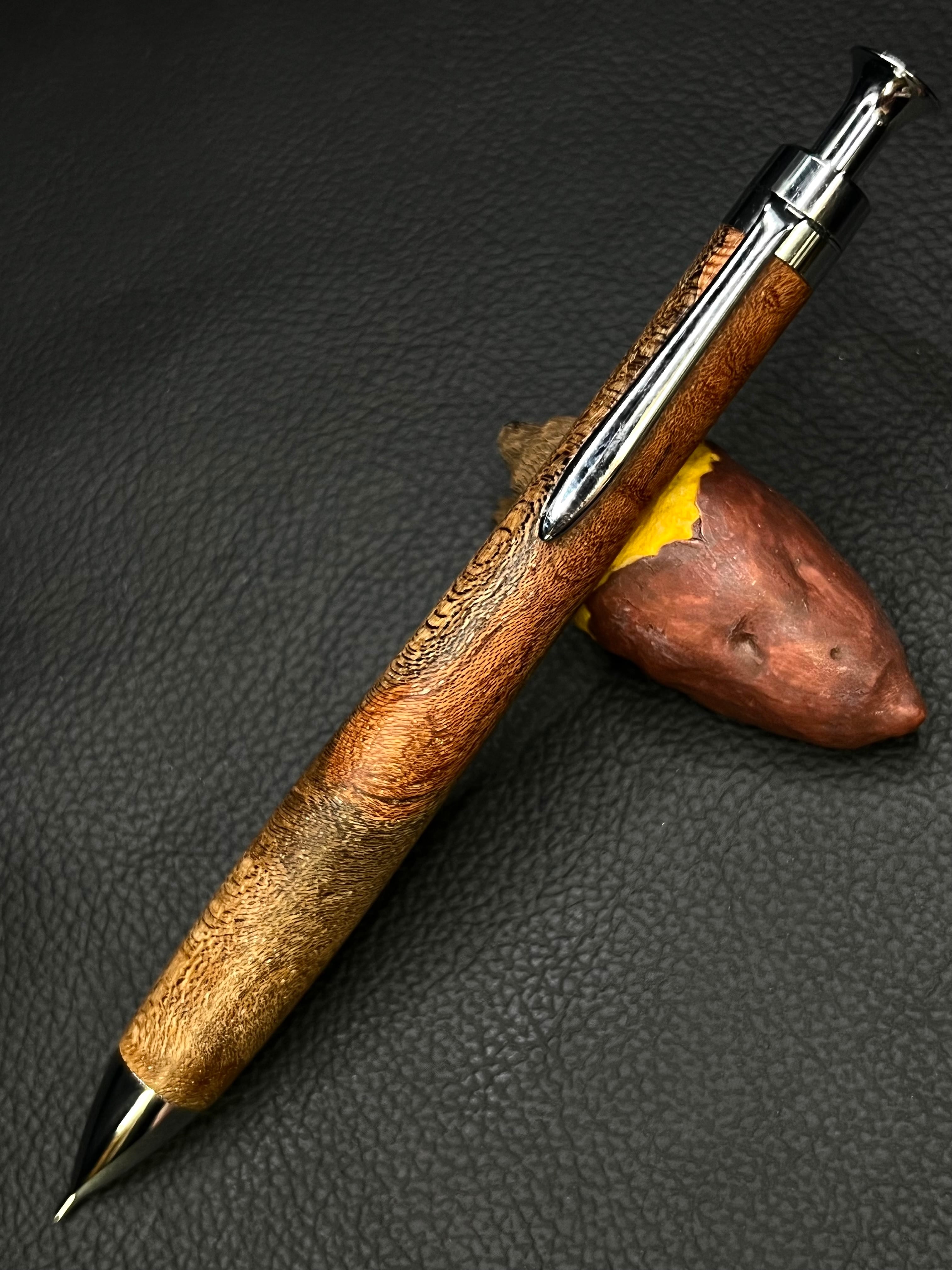 工房 楔 ココボロ 瘤 杢 ペンシル 楔 木軸 シャーペン 固定式口金 付き 工房 楔 ココボロ 瘤 杢 ペンシル 楔 木軸 シャーペン 固定式口金 付き