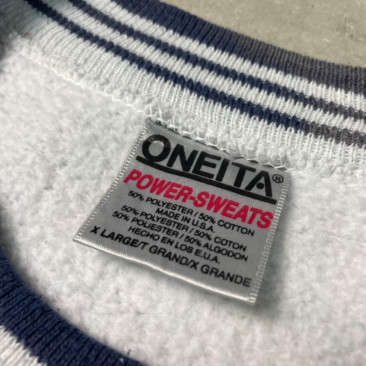 90年代 USA製 スウェットシャツ IBEW ワンポイントロゴ プリント 