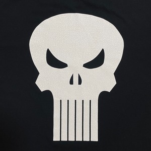 【MARVEL】パニッシャー The Punisher プリントTシャツ ドクロ スカル XXL ビッグサイズ マーベル 黒t US古着
