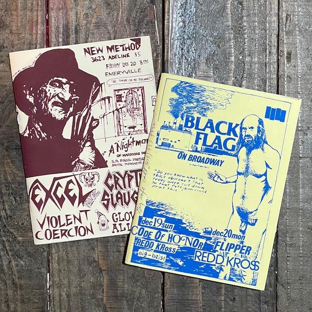 【ZINE | Screen Print 】Early 80’s San Fransisco