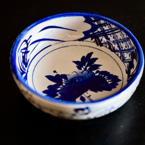 【50711】伊万里 うどん鉢　明治/ Imari Blue Noodle Bowl /Meiji Era