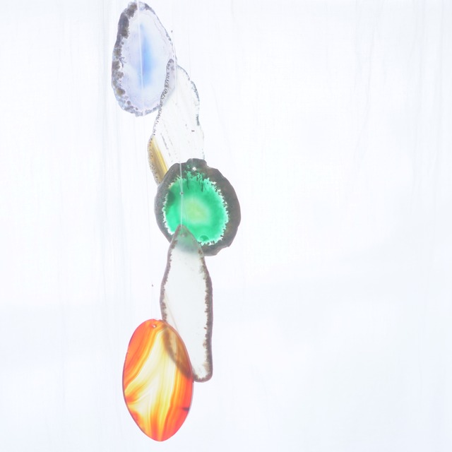 Apple Cider - アゲートヒーリングチャイム / Agate Sun Catcher Wind Chime 733