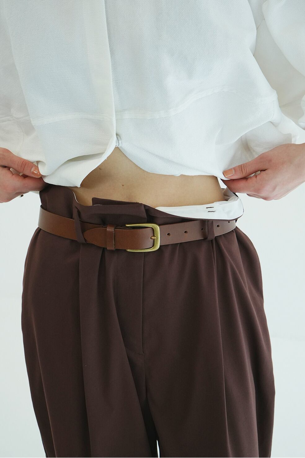 【専用】CLANE WAIST BELT DAD PANTS 1 WAIST BELT DAD PANTS｜SKIRT / PANTS(スカート/パンツ)｜CLANE