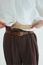 CLANE WAIST BELT DAD PANTS 3色展開