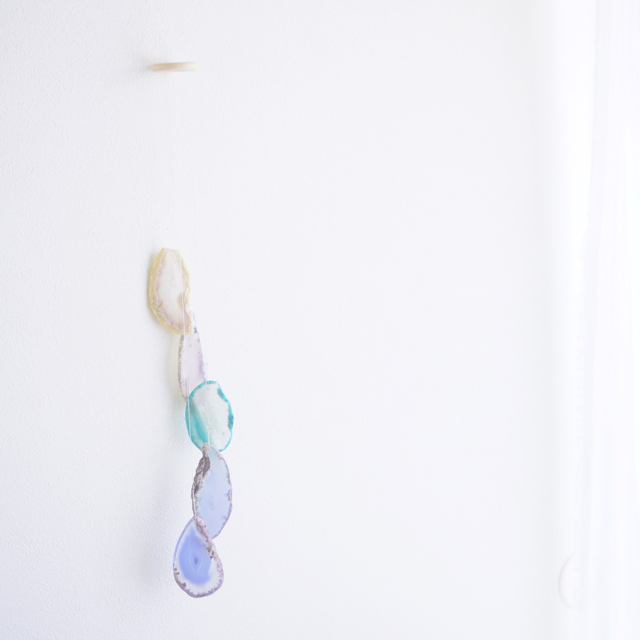 Clear Drops 02 - アゲートヒーリングチャイム / Agate Sun Catcher Wind Chime 216