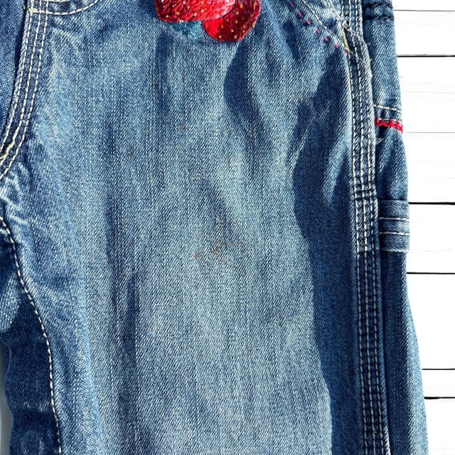 【KIDS】OshKosh overall ※embroidery Remake size:18month