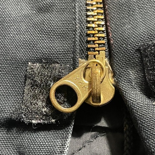 90s USA製 carhartt ブラック トラディショナルジャケット 詳細写真4
