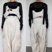 buckle military bustier/ecru