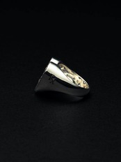 Engraved Heart Ring
