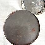 ヴィンテージ缶　お菓子缶　丸型　トランプ　12otdi7