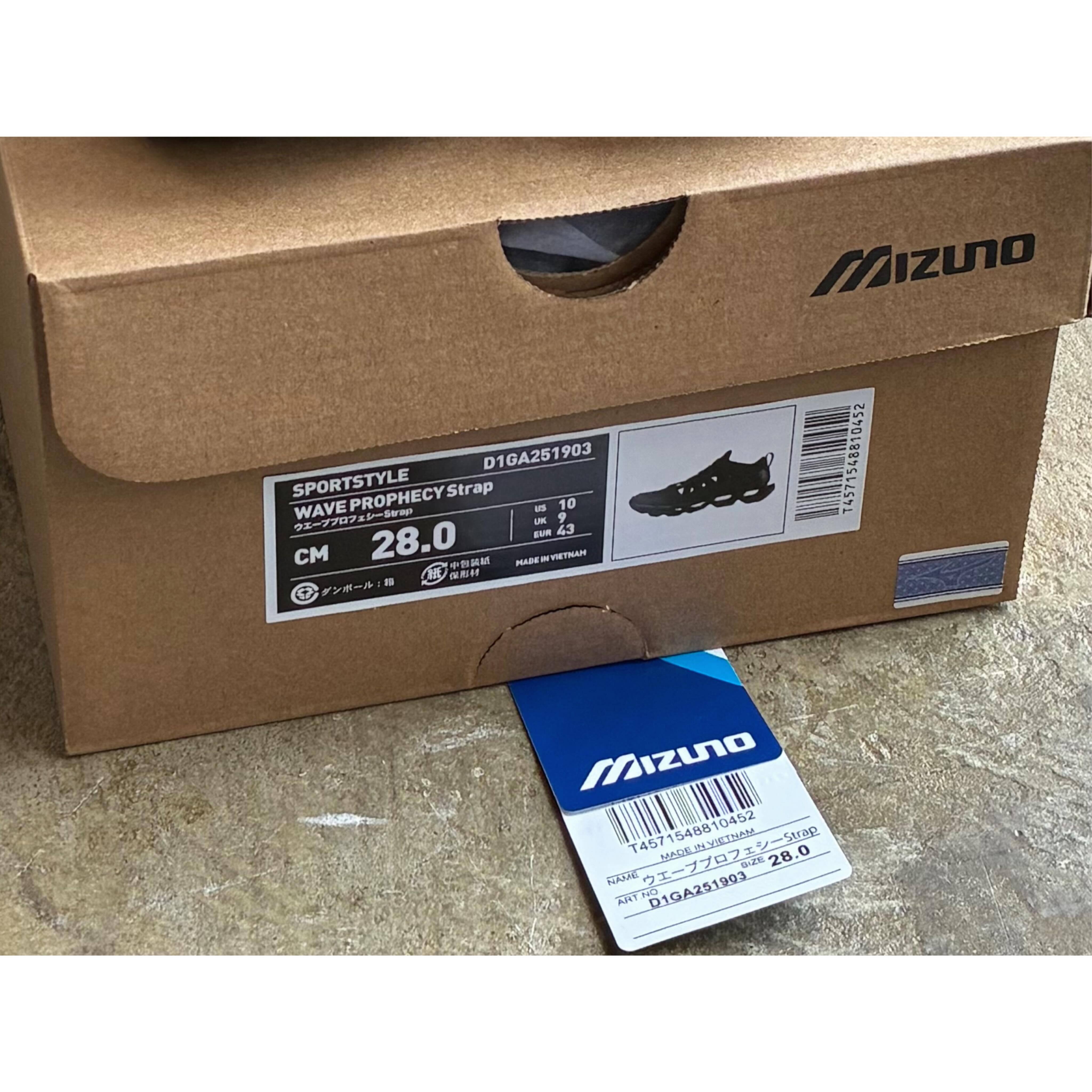 MIZUNO(ミズノ) WAVE PROPHECY STRAP Black | AUTHENTIC Life Store