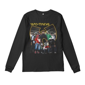 Wu-Tang Clan rap-t L/S TEE  (black/white)