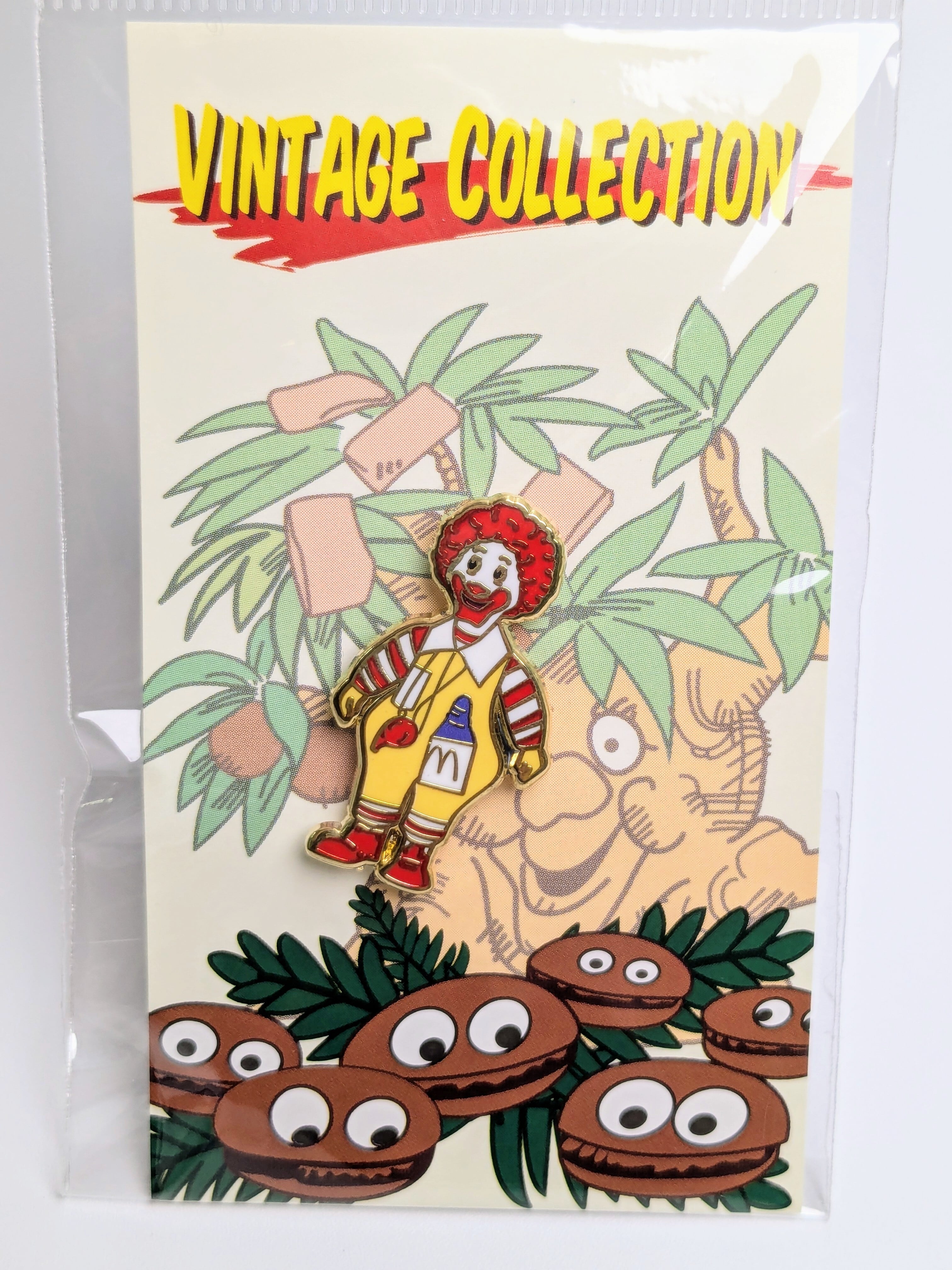 ★ピンズ PINS★ピンバッジ 【マクドナルド（ McDonald's）ドナルドマクドナルド / ロナルド VintageCollection ビンテージコレクション 】 〚アメリカン雑貨 アメトイ〛