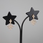 ダイヤモンド ピアス K18 / 1.000ct
