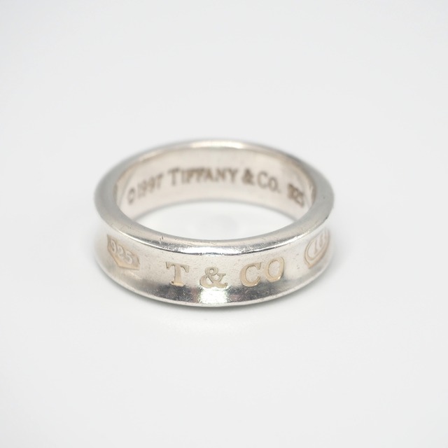 Tiffany&Co. 約20号 1837 ナロー リング シルバー925 ティファニー