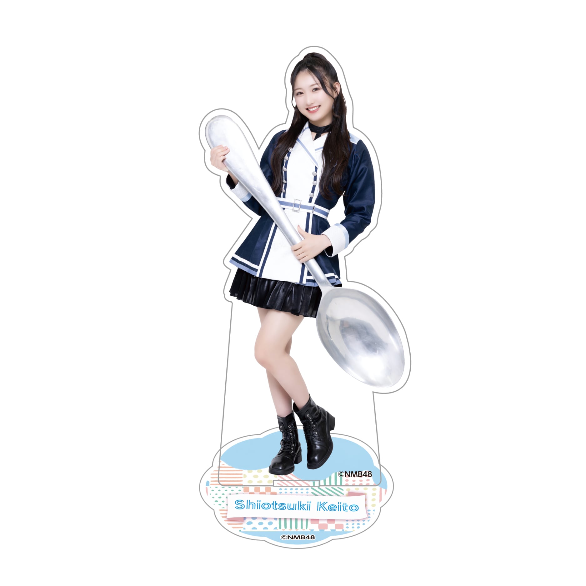 NMB48×PIZZERIA 8 good spoon コラボ限定 アクリルスタンド（teamBll