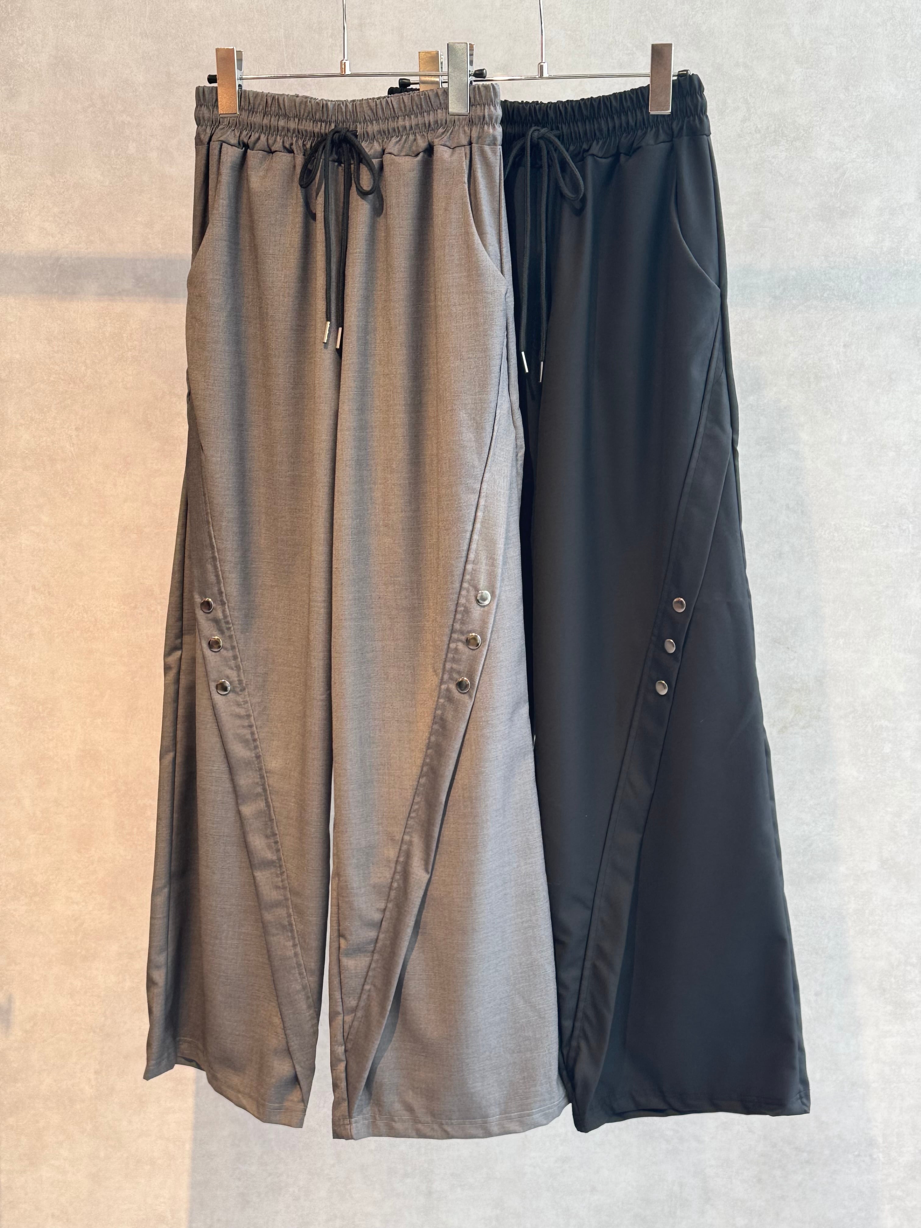 snap button design pants