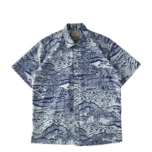 USED Aloha shirt / Cooke street / size L
