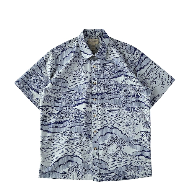 USED Aloha shirt / Cooke street / size L