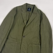 nano BASE ナノベース 3B テーラードジャケット M/カーキ メンズ