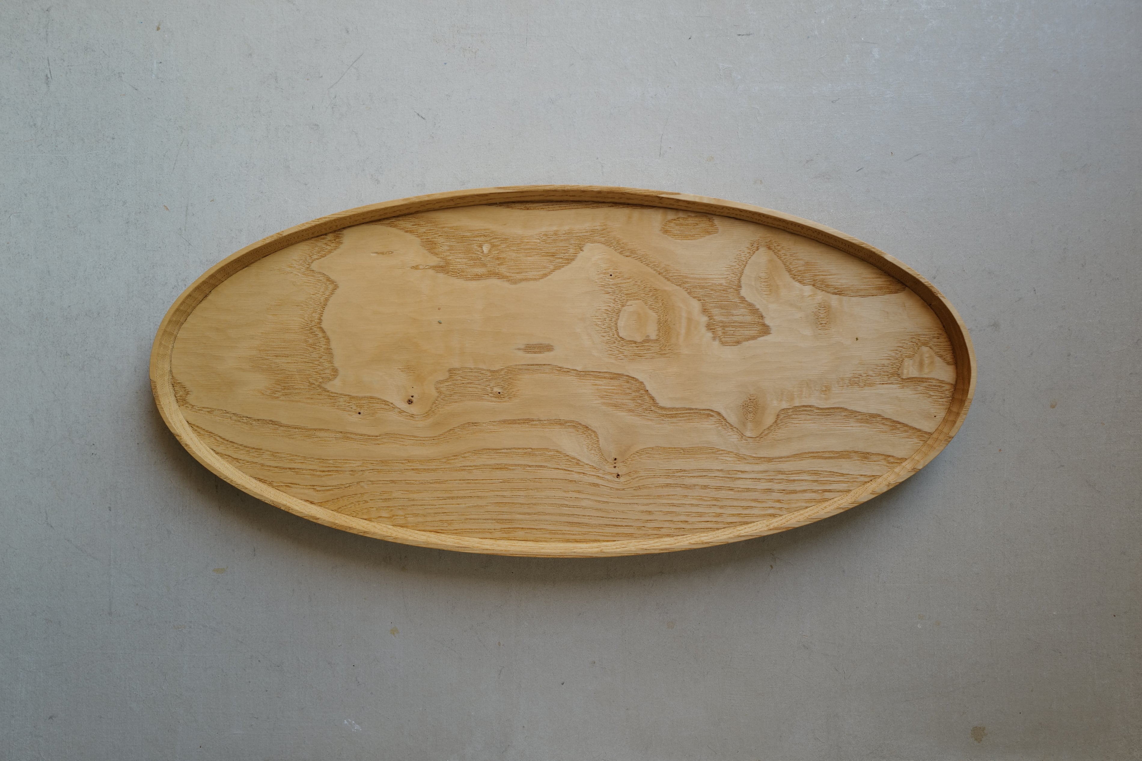 加藤良行 20.オーバル盆大 | 陶屋なづな