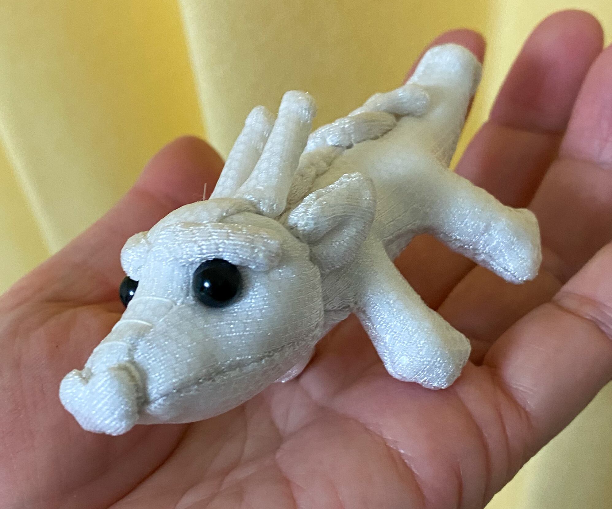 小さい白龍のぬいぐるみ | つくもぐるみの社