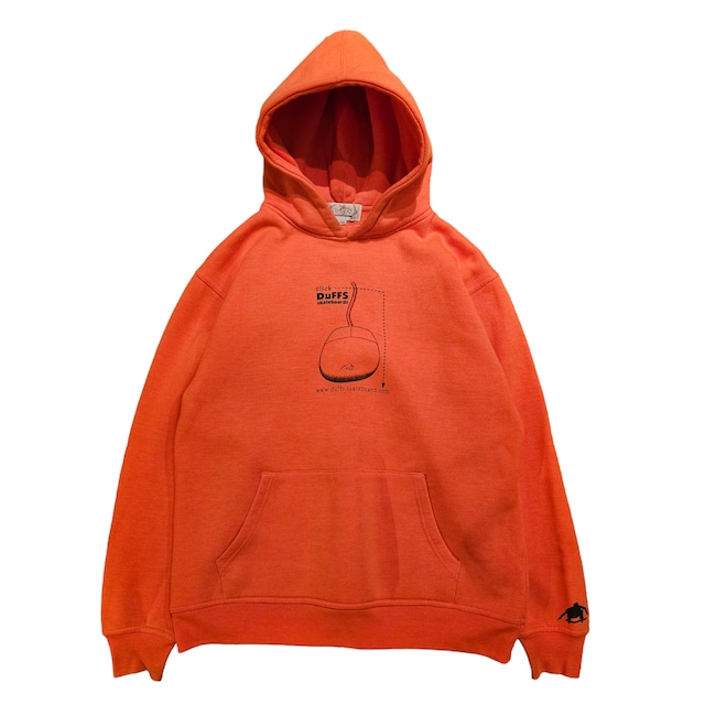 DuFFT SKATEBOARD ADVERTISING HOODIE【DW804】