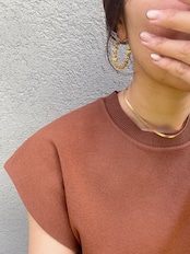 twist chip hoop pierce