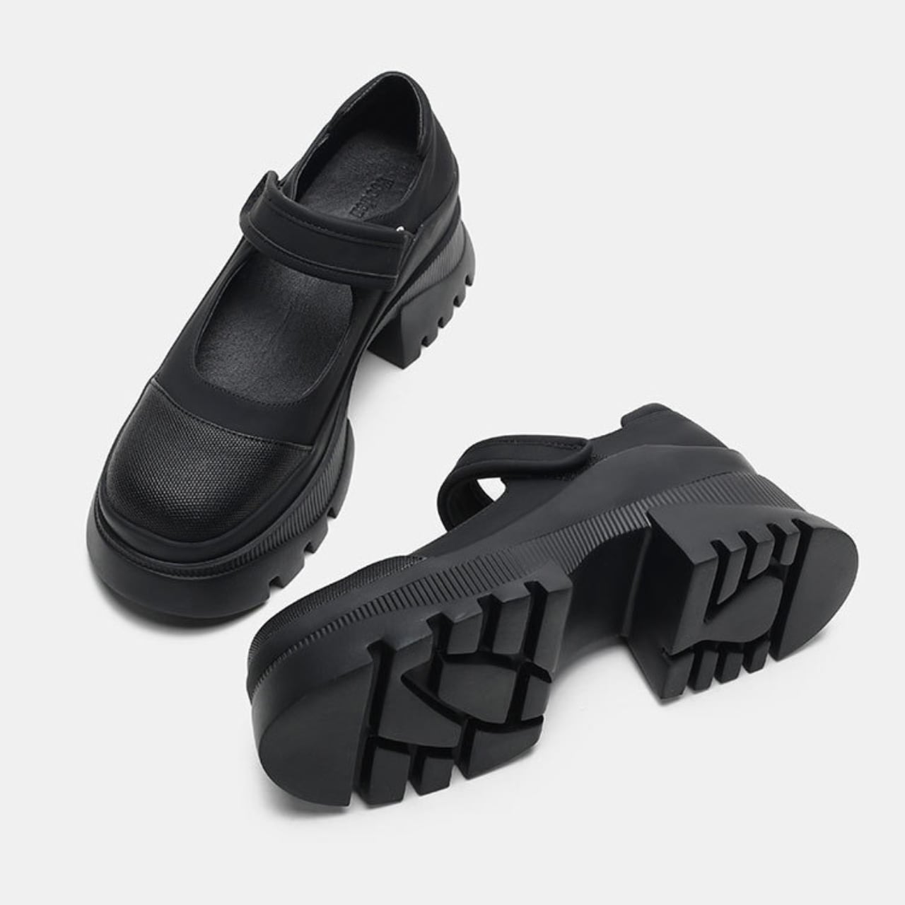 Platform Mary Jane thick-soled shoes 00178