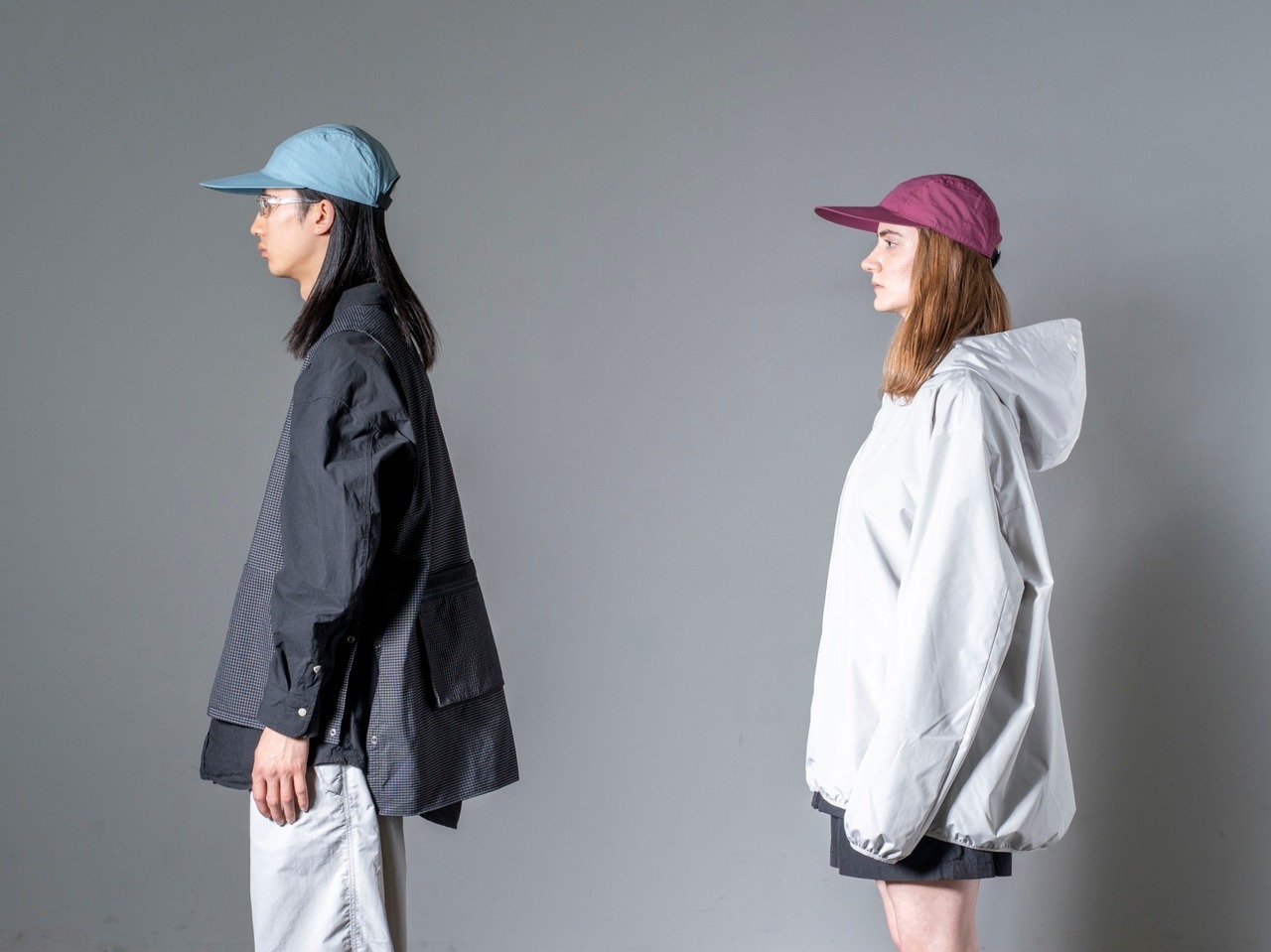 4panel cap  リサイクル♻︎素材