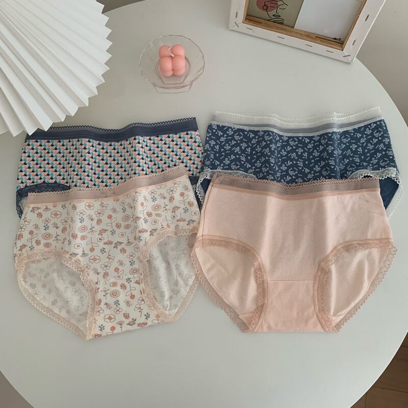 サマーハイウェスト コットン 大人ガーリー スウィート キュート カジュアル 夏物 試着室22969684482