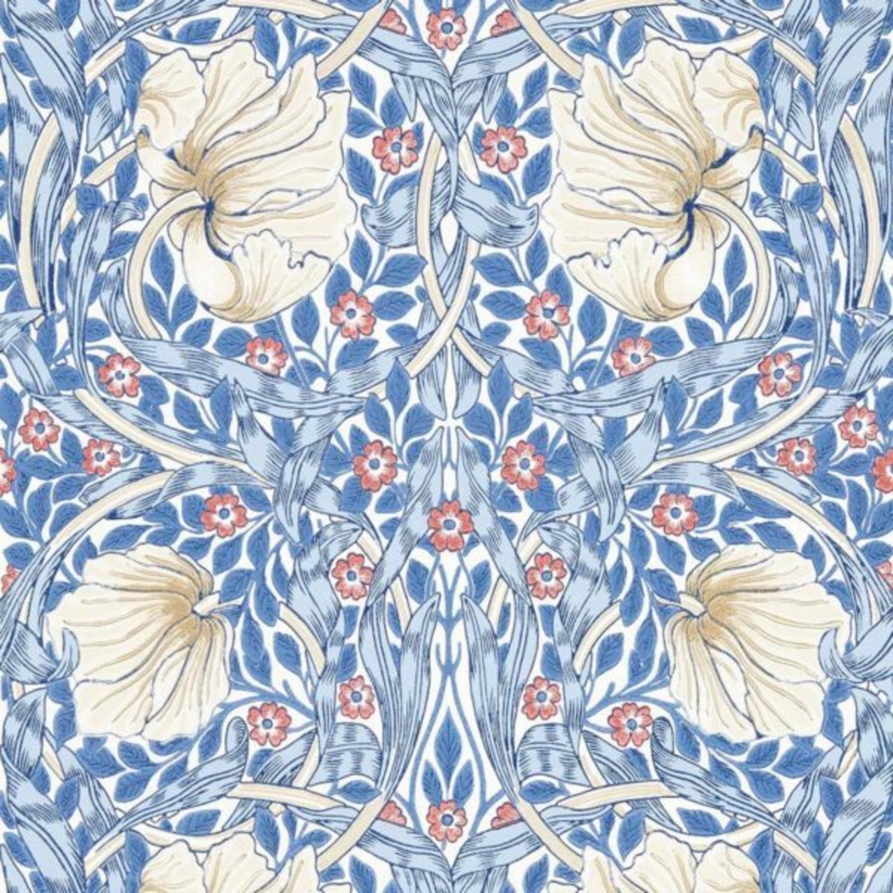 輸入壁紙1Mカット　MORRIS&Co. Pimpernel 217062