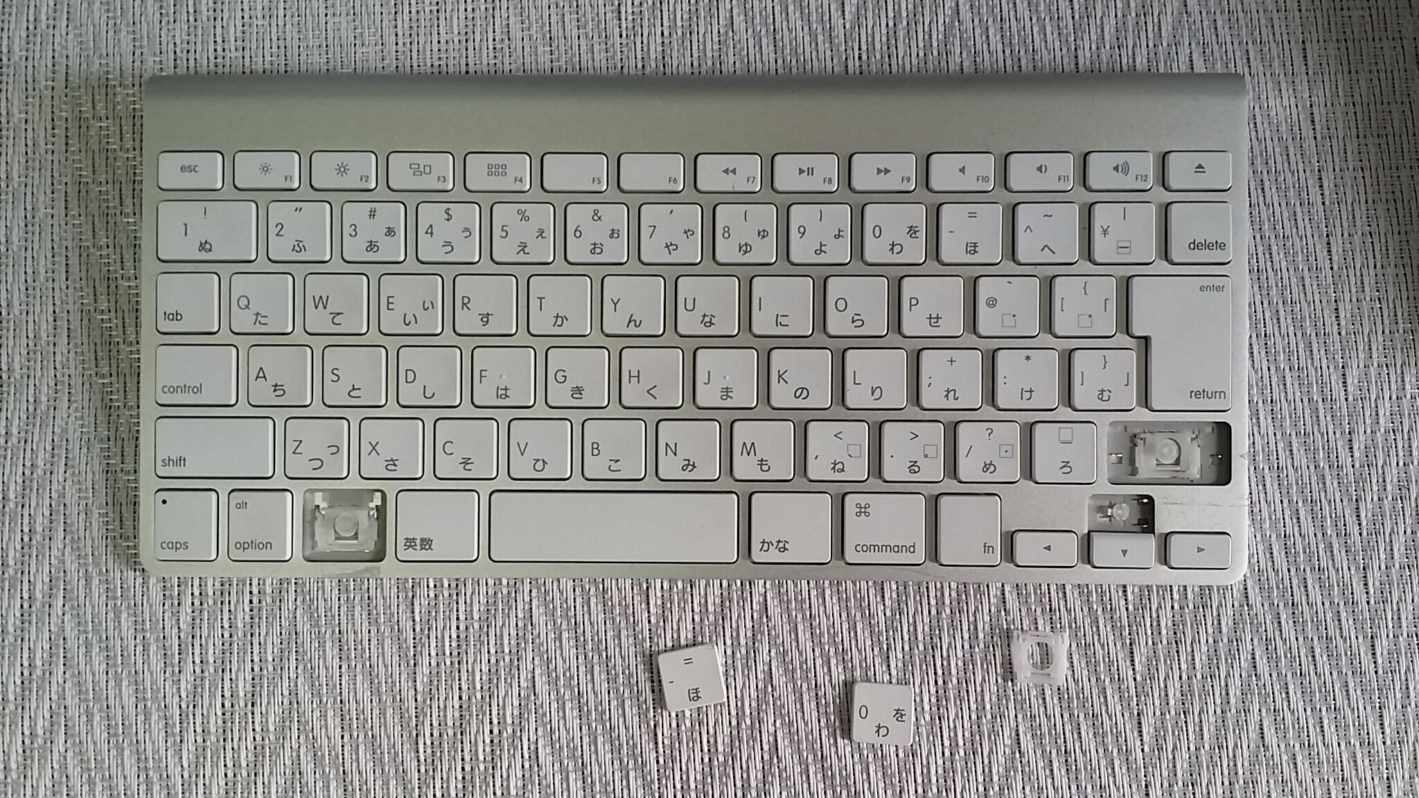キーボード修理 Apple Wireless Keyboard Mc184j 返送料金無料 Seven Treasures