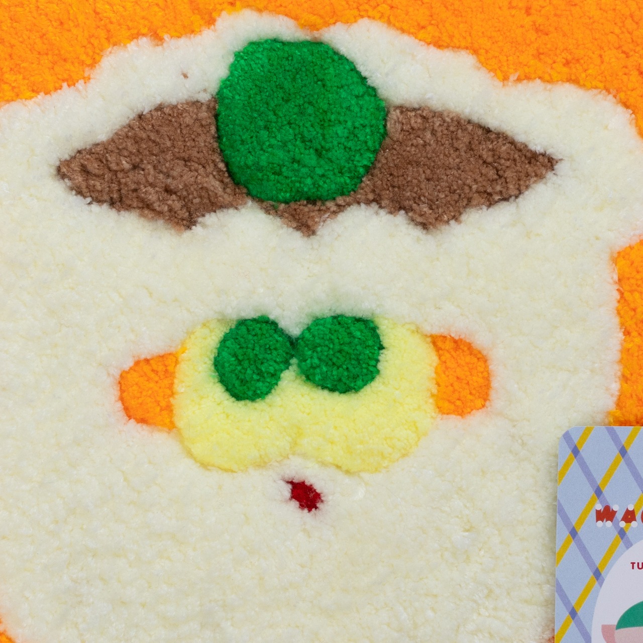 < WACHAPO > ラグ作品「しゅうまい」