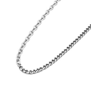 Two types chain necklace（cne0053s）