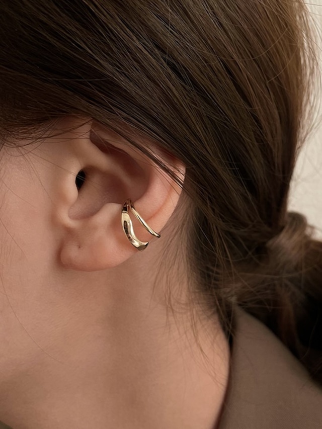 Geometric ear-cuff（ジオメトリックイヤーカフ）b-653